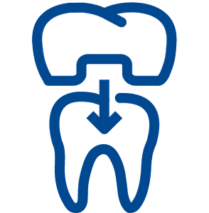 dental crown bridge logo image